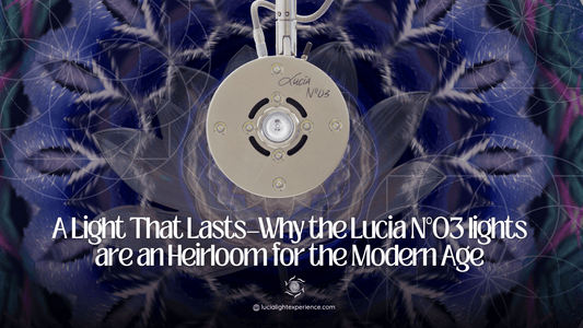 A Light That Lasts—Why the Lucia N°03 lights are an Heirloom for the Modern Age - Lucia light