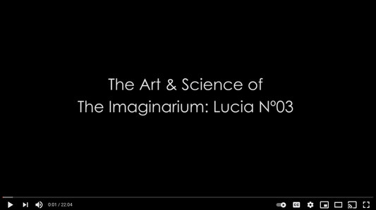 The Art & Science of Lucia N⁰03: Interview 2013 - Lucia light